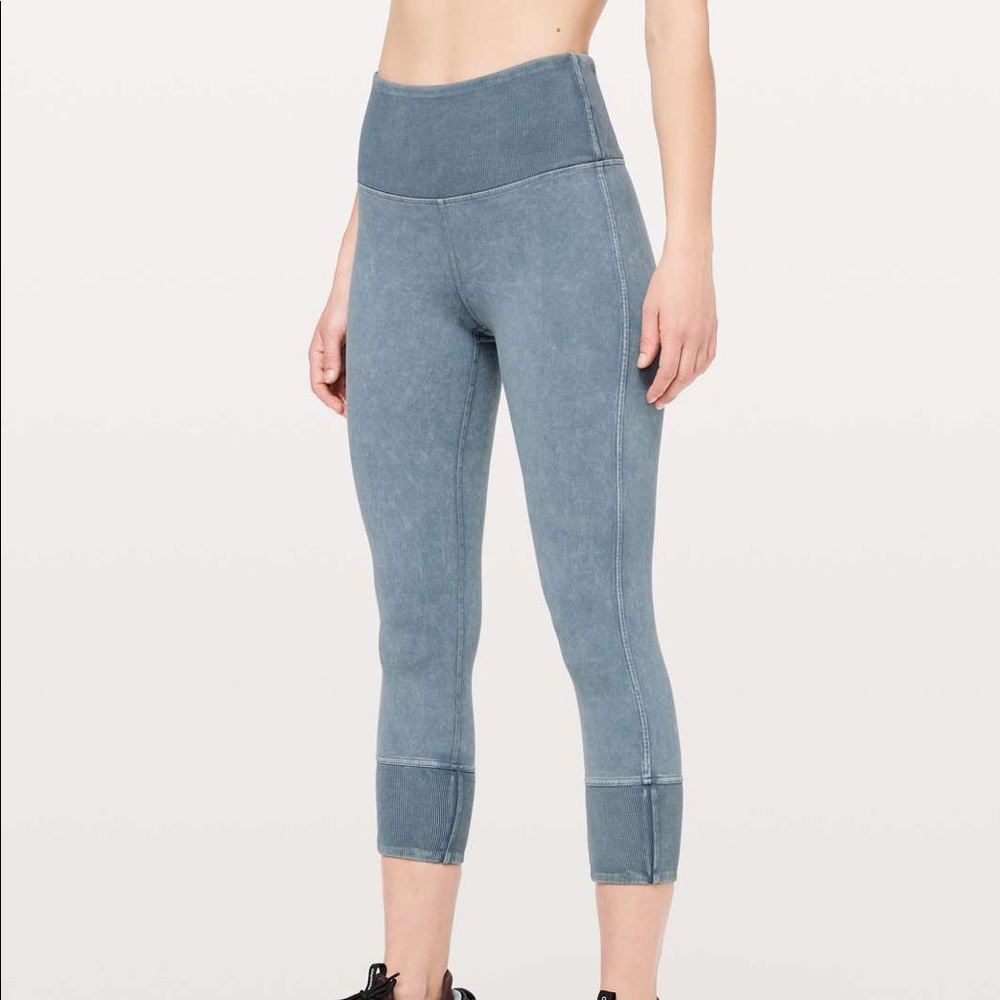 Wunder Under Crop Rib leggings